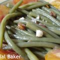 Salade de haricots verts à l'huile de noisette