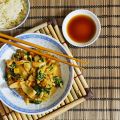 Curry de légumes au wok