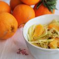 Salade d'artichauds, pommes et oranges