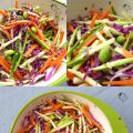 Salade aux juliennes de légumes et vinaigrette[...]