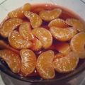 Clementines pochées au sirop de cassis #dessert