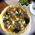Assiette de légumes rôtis au quinoa +