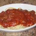 Sauce à spaghetti au sirop d'érable (Mijoteuse)