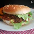 Burger  aux Champignons Effilochés