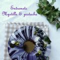 Entremets myrtille & pistache - Blueberry &[...]