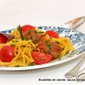 Spaghetti Sarrasin Quinoa aux boulettes de[...]