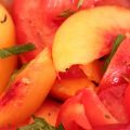 salade tomates nectarines