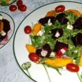 Salade de betterave, mangue et Salakis