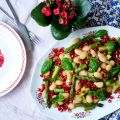 Salade haricots blancs-asperges vertes-grenade[...]