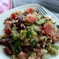 Salade de quinoa aux haricots rouges