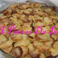Batatas no forno com bacalhau e lardons