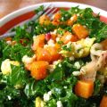 Salade de kale à la courge butternut et au[...]