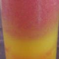 Cocktail smoothie orange-mangue-framboise-sirop[...]