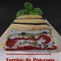 Terrine de Poivrons & Aubergines grillées,[...]