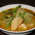 Soupe thaï crevettes et tilapia