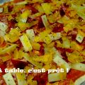 Pizza FDF aux lardons et au chorizo