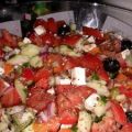 Salade facon grecque, Recette Ptitchef