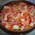 Salade d'été aux crevettes - 6FP - 10PP