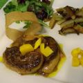 Foie gras poêlé sur lit chutney de mangues et[...]