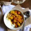 Curry de patate douce et panais à l'orange