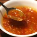 Soupe tomates et riz réconfortante
