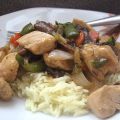 Légumes et poulet à la chinoise