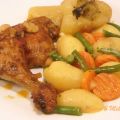Sauté de cuisses de poulet et de légumes