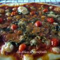 Pizza olives-mozzarella