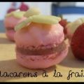 Macarons à la fraise