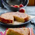 Gâteau de polenta aux pommes