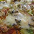 Pizza marinara aux moules à l'italienne