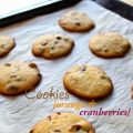 Cookies { orange & cranberries }