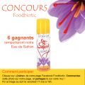 Bon plan : Concours Eau de Safran Foodbiotic