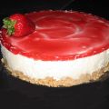 Le cheesecake aux fraises de la Petite Mu ([...]