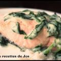 Saumon aux épinards., Recette Ptitchef