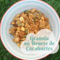 Granola (à l'Actifry) au Beurre de Cacahuètes