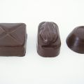 Chocolats ganache caramel d'Isigny et pralin !