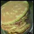 Pancakes pour un tour en cuisine