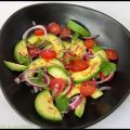 Salade guacamole