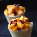 Dessert vegan crémeux & ses petits fruits