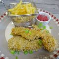 Nuggets de poulet panés aux flocons d'avoine,[...]