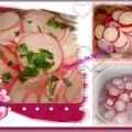 Salade de radis cuits, Recette Ptitchef