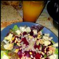 Salade composée betterave maïs champignon &[...]