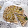 Pizza des Dryades - fleurs de courgettes et[...]
