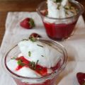 Ile flottante aux fraises