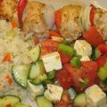 Brochettes de poulet