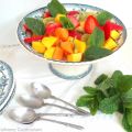 Salade de mangues, kiwis, fraises et melon à la[...]