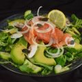 Salade santé - saumon, avocat, graines & co,[...]