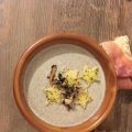 Soupe de champignons au Brie