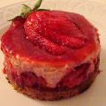 Cheesecake aux fraises gariguettes